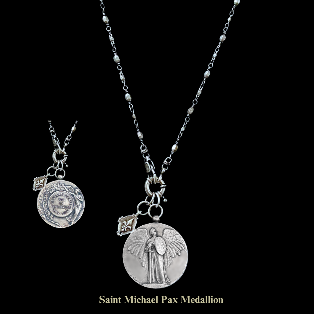 New! Special Saint Michael Pax Medallion! Last Day for Storewide Sale & Free Gifts w/Purchase