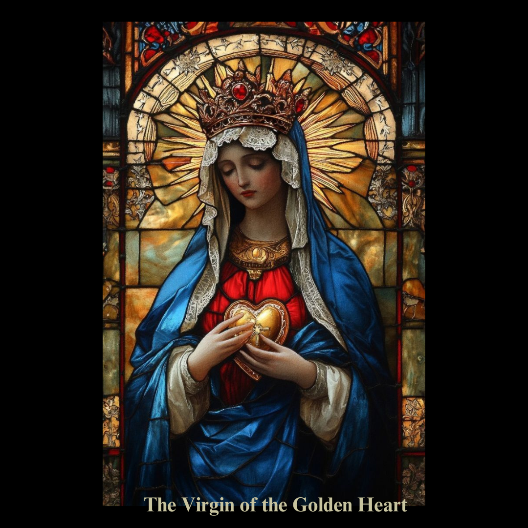 The Virgin of the Golden Heart - Emissary of Peace