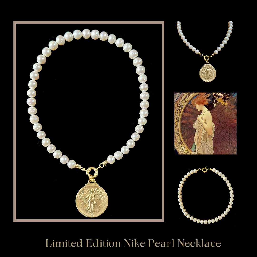 Nike pearl deals necklace