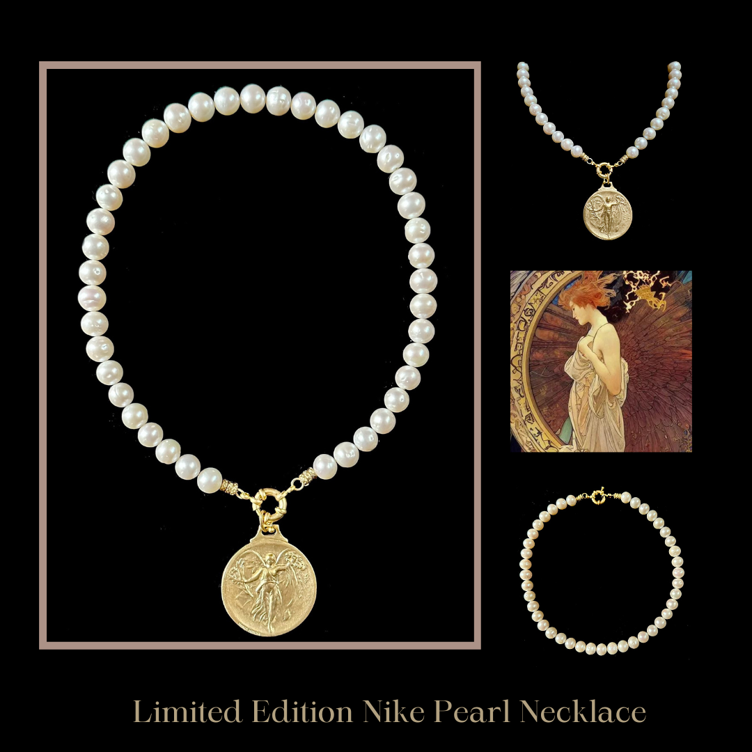 Nike online pearl necklace