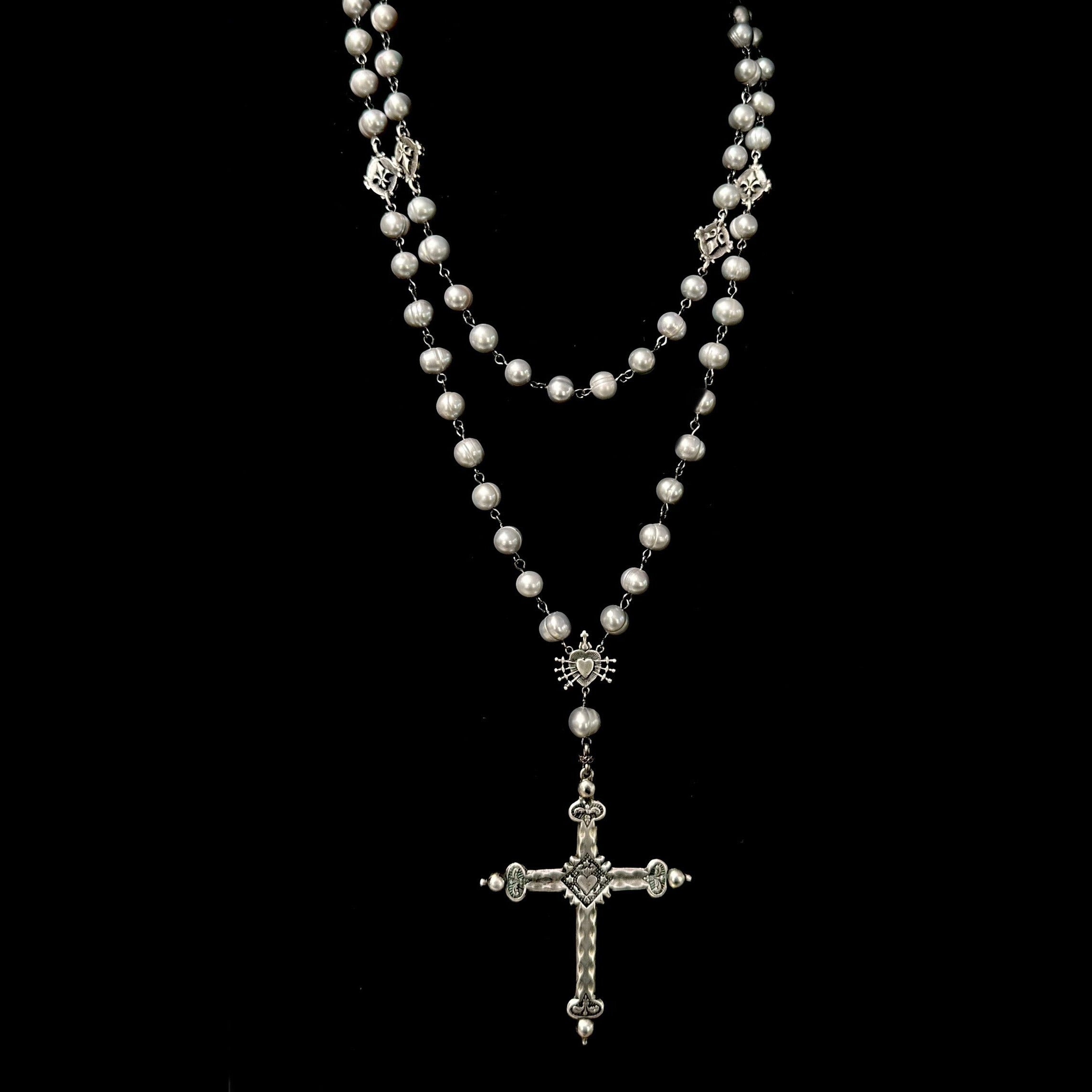 FOUND AMBITION – Pearl rosary