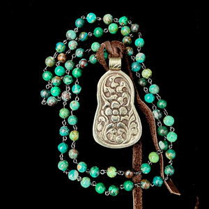 One of a Kind Kwan Yin the Goddess of Mercy and Compassion Necklace