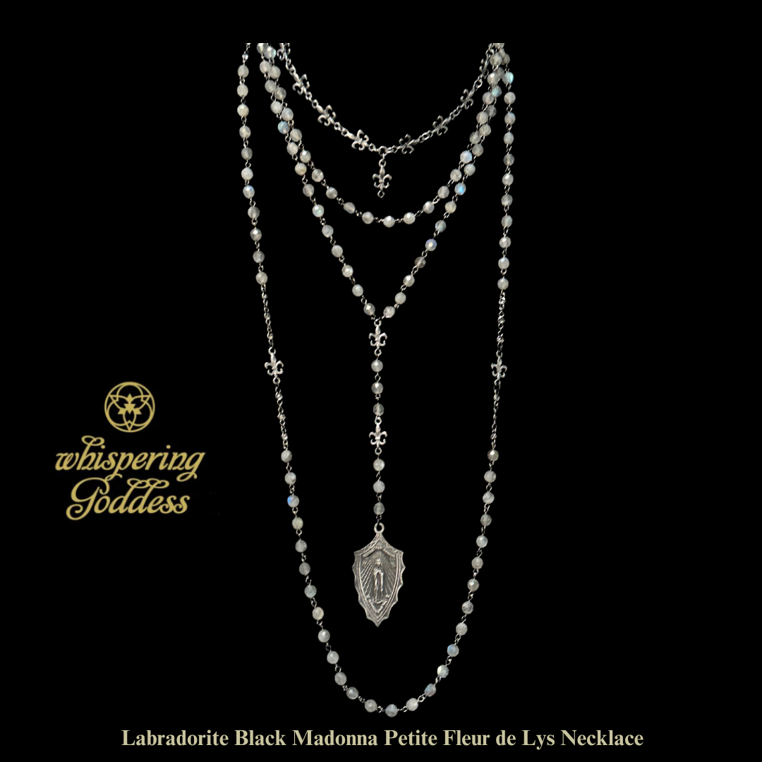 Labradorite Fleur de Lis S Enlightenment Bracelet