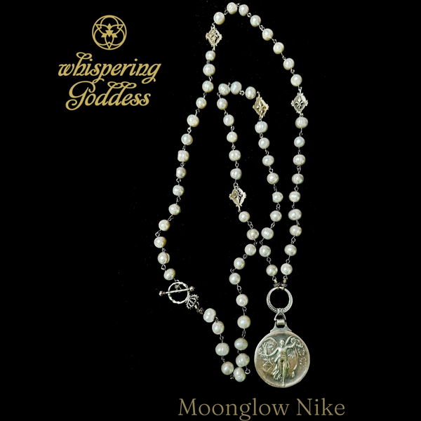 Nike pearl necklace deals
