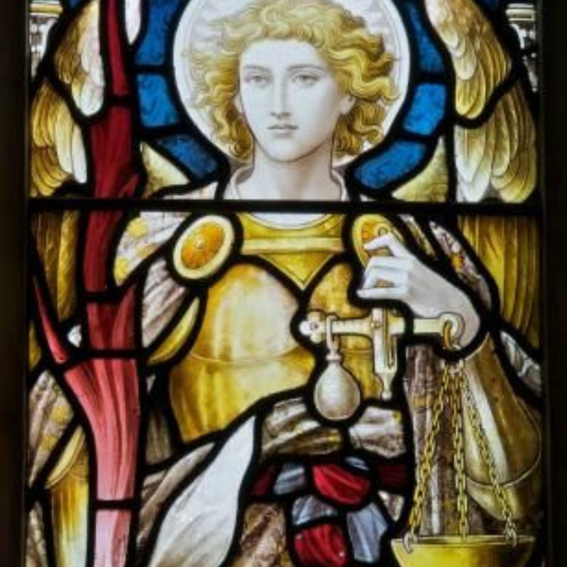 saint michael the archangel, saint michael, saint michael medal, saint michael necklace