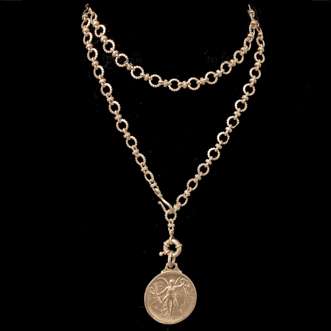 Nike Eternity Link Chain Necklace - Gold