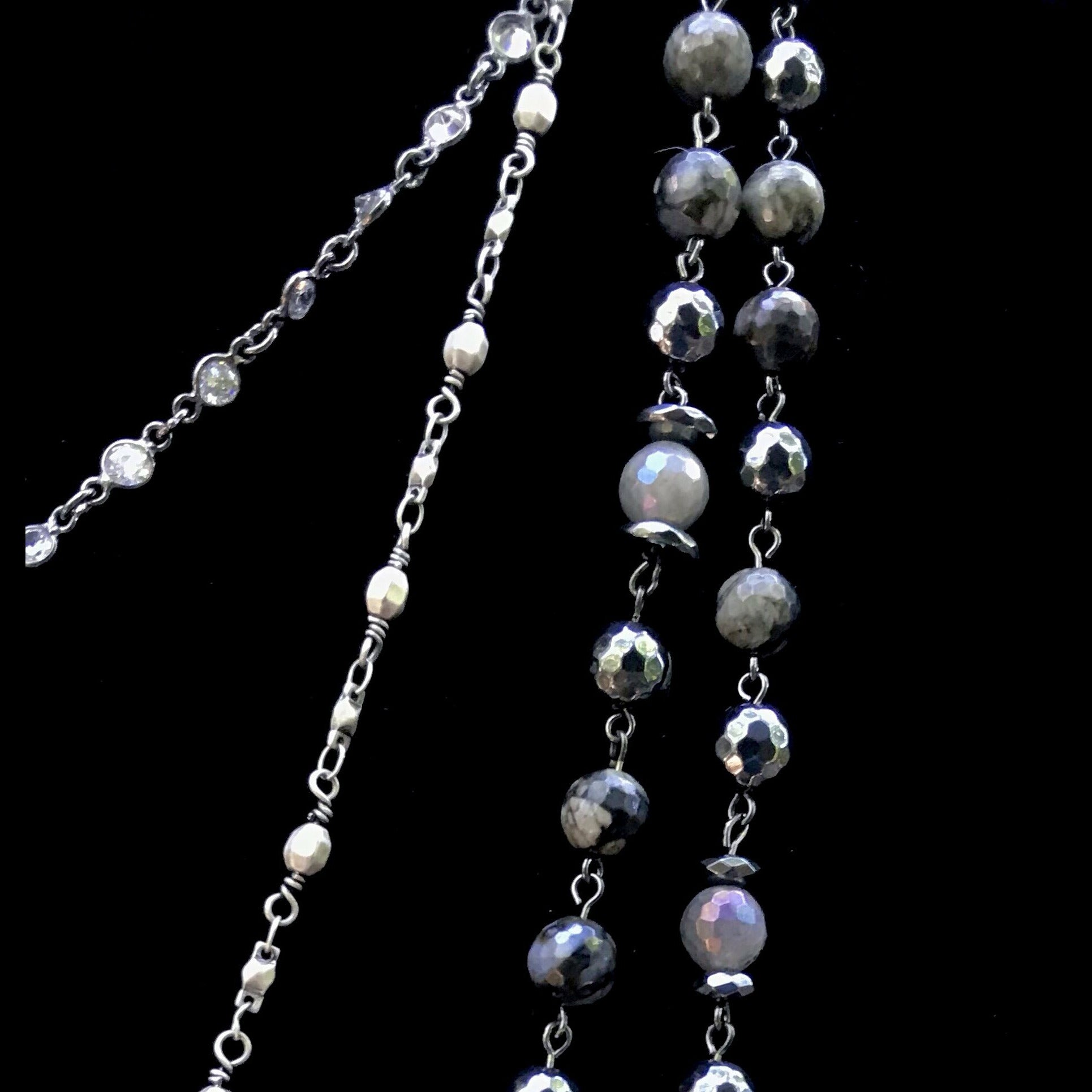 Joan of Arc' Fierbois Sword of Saint Catherine  Galaxy Mix & Sterling Silver