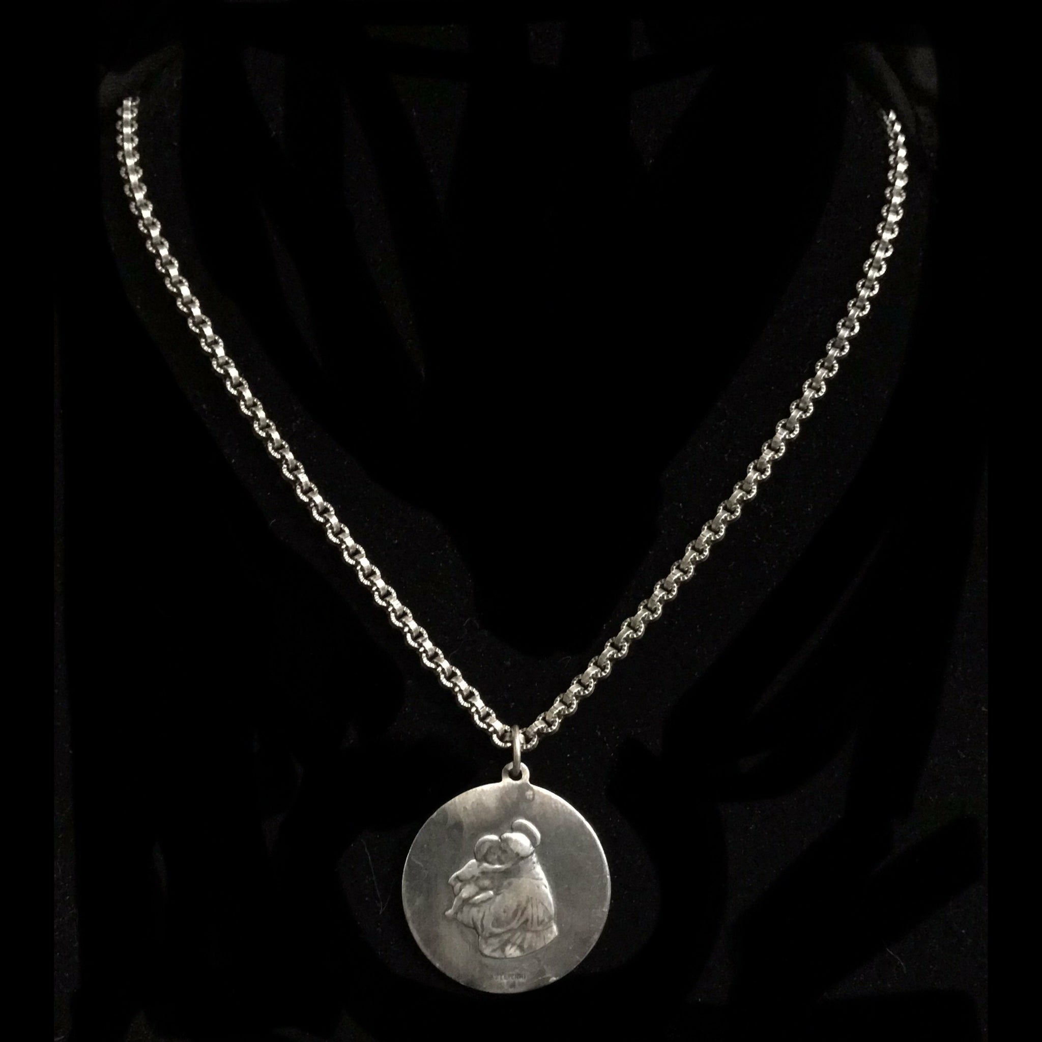 SAINT CHRISTOPHER NECKLACE – Dirty Hands Jewelry
