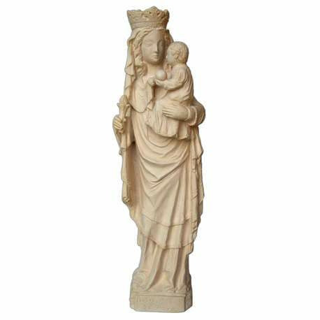 Trinity Notre Dame Freshwater Pearl Necklace in Gold by Whispering Goddess